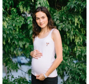 Maternity & nursing tank top