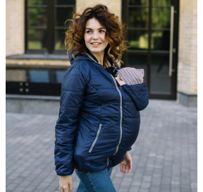 Light maternity & babywearing coat