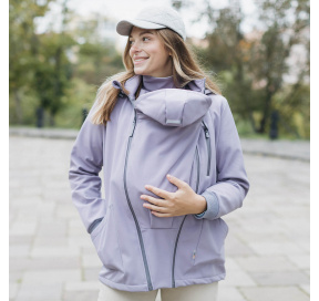 4 in 1 Softshell maternity babywearing jacket