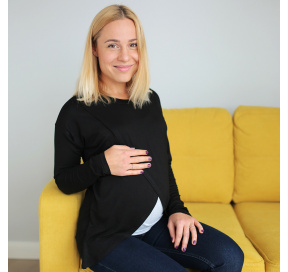 Double-layer Maternity & nursing long sleeve
